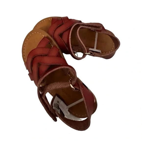 NWT Toddler Girls Sandals Open Toe Princess Flat Summer Sandals - Picture 5 of 5